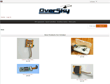 Tablet Screenshot of overskyrc.com